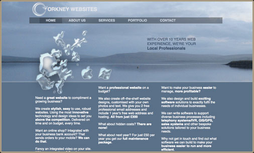 Orkney Websites